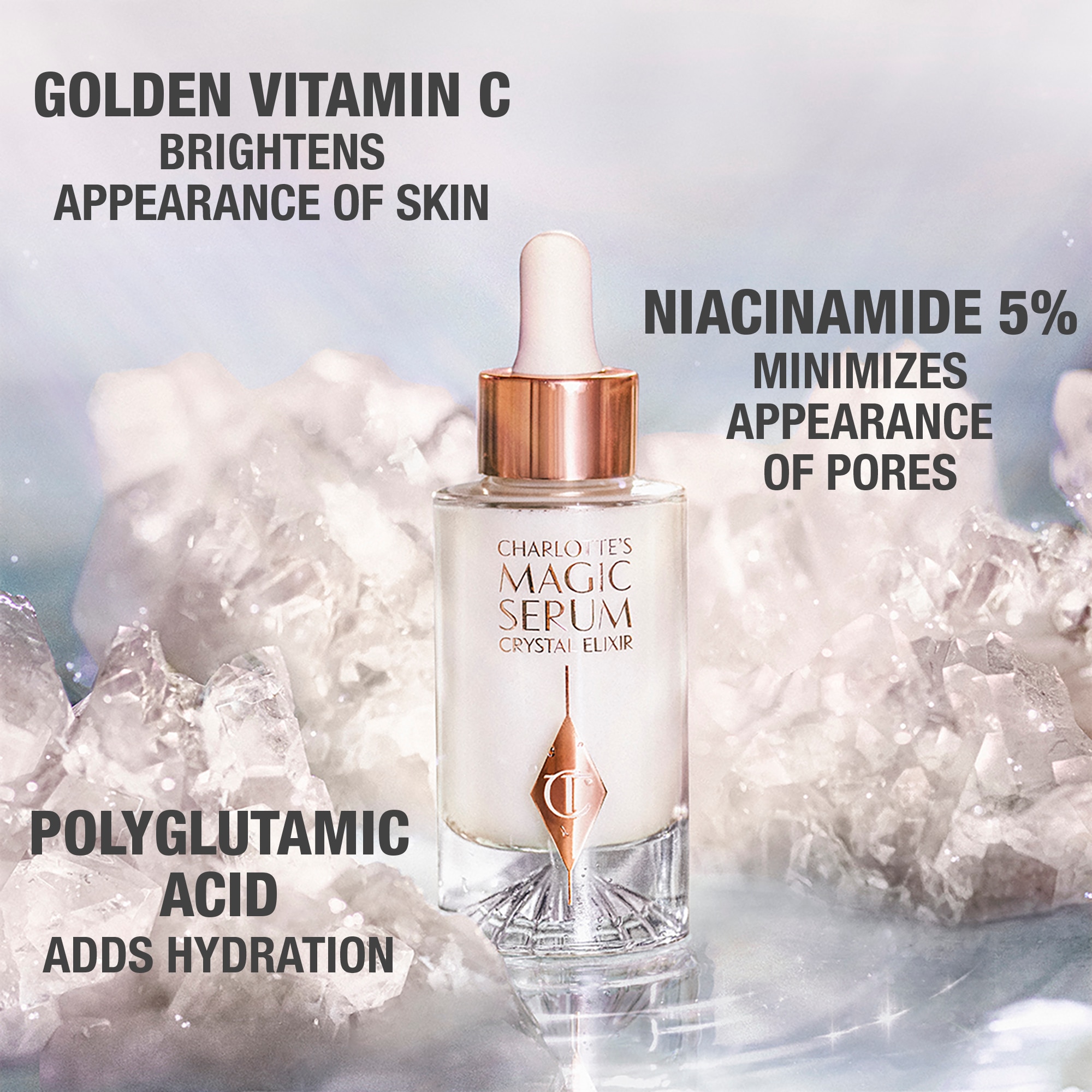CHARLOTTES MAGIC SERUM CRYSTAL ELIXIR (SUERO PARA ROSTRO)